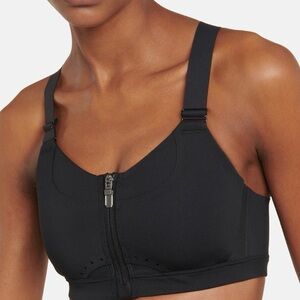 Nike Alpha Dri-FIT Sports Bra Black Size L Large